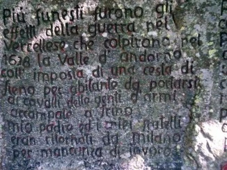 Agnesetta, pietra incisa