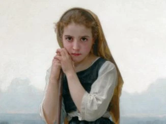 Immaginiamo Linora nel dipinto Petite bergère, by William Bouguereau